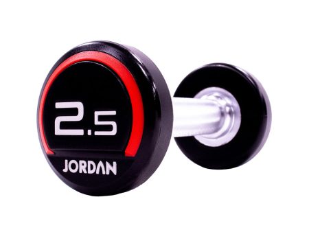 JORDAN 2.5kg-50kg Custom Urethane Dumbbell Set Sale