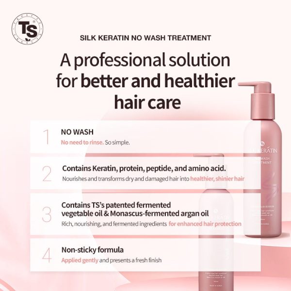 TS Silk Keratin No Wash Treatment on Sale