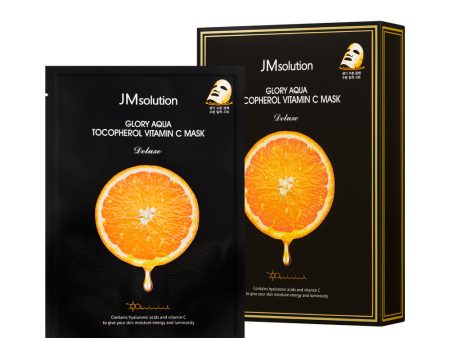 JMsolution Glory Aqua Tocopherol Vitamin C Mask Deluxe Online Sale