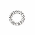 Estée Lalonde Chunky Curb Chain Ring Sterling Silver on Sale