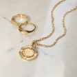 Estée Lalonde Octagonal Necklace 18ct Gold Plate on Sale