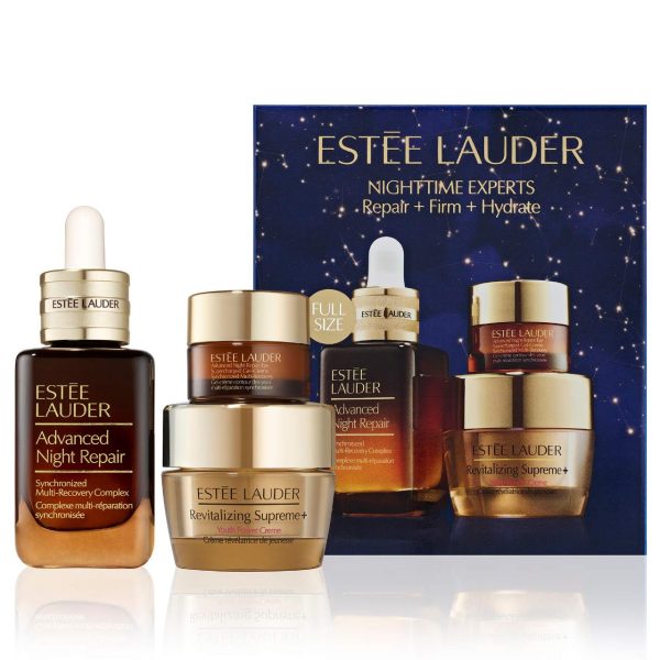 Estee Lauder Nighttime Experts Skincare SetRepair + Firm + Hydrate (Value $136.00) on Sale