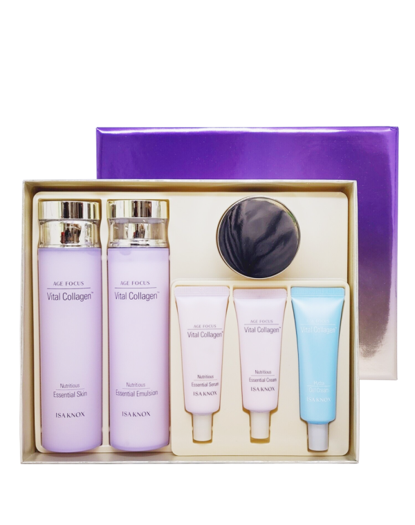 ISA KNOX Age Focus Vital Collagen Skincare Special Set For Cheap