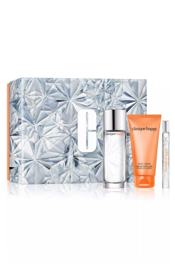 Clinique Perfectly Happy Fragrance Set (Value $114) Fashion