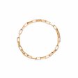 Estée Lalonde Delicate Box Chain Ring 18ct Gold Plate For Sale