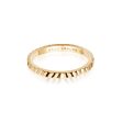 Estée Lalonde Sunburst Stacking Ring 18ct Gold Plate Discount