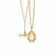 Modern Heirloom Necklace Layering Set 18ct Gold Plate Online now