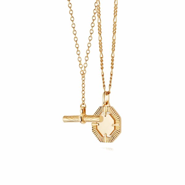 Modern Heirloom Necklace Layering Set 18ct Gold Plate Online now