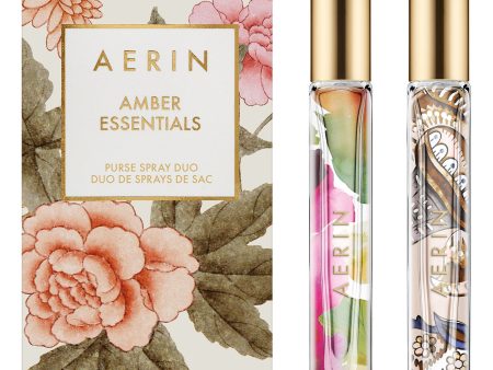 AERIN Amber Essentials Gift Set Purse Travel Spray Duo Online Hot Sale