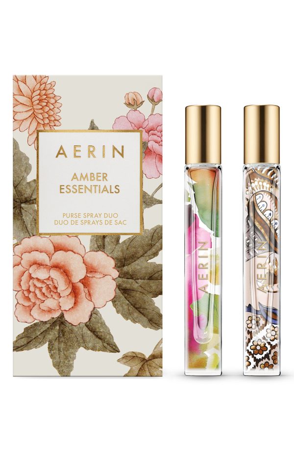 AERIN Amber Essentials Gift Set Purse Travel Spray Duo Online Hot Sale