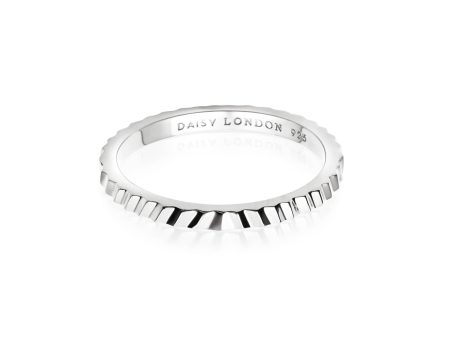 Estée Lalonde Sunburst Stacking Ring Sterling Silver Hot on Sale