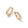 Estée Lalonde Sunburst Huggie Earrings 18ct Gold Plate Supply