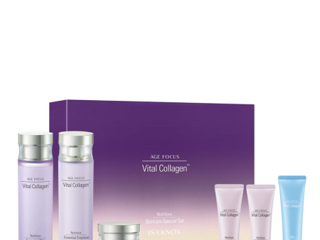 ISA KNOX Age Focus Vital Collagen Skincare Special Set For Cheap