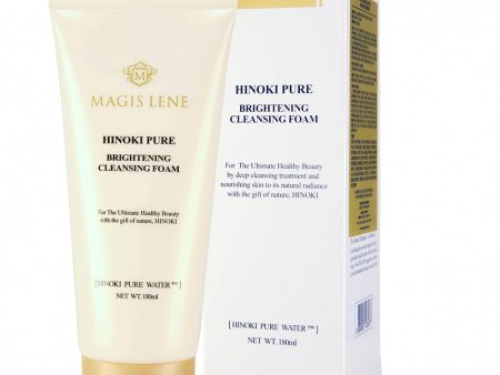 MAGIS LENE Hinoki Pure Brightening Cleansing Foam 180ml on Sale