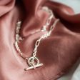 Estée Lalonde Interlock Chain Necklace Sterling Silver Supply