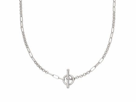 Estée Lalonde Interlock Chain Necklace Sterling Silver Supply