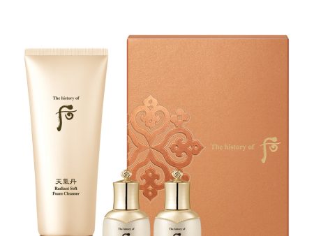 The History of Whoo Cheongidan Radiant Soft Foam Cleanser Special Set Online now