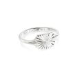 Estée Lalonde Sunburst Shield Ring Sterling Silver Cheap