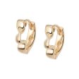 Estée Lalonde Flow Huggie Hoop Earrings 18ct Gold Plate Fashion