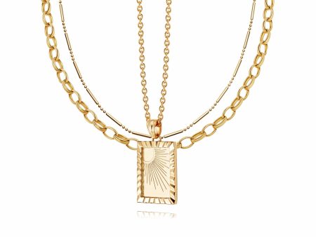 The  Can t Go Wrong  Necklace Layering Set 18ct Gold Plate Online