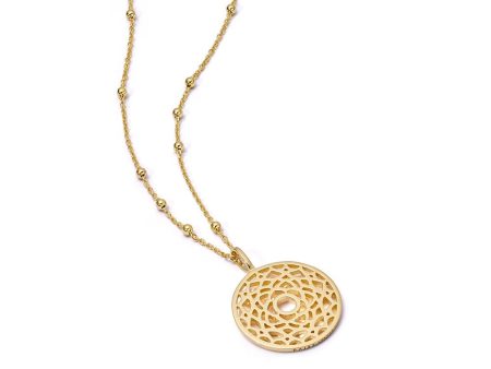 Crown Chakra Necklace 18ct Gold Plate Online