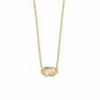 Estée Lalonde Mini Sunburst Shield Necklace 18ct Gold Plate For Discount