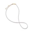 Freshwater Seed Pearl Necklace 18ct Gold Plate For Discount