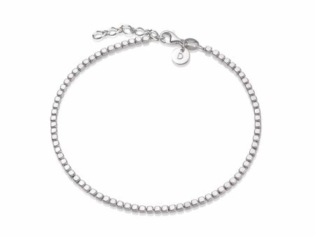 Beaded Chain Bracelet Sterling Silver Cheap