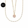 Feel The Love  Necklace Layering Set 18ct Gold Plate Online Sale