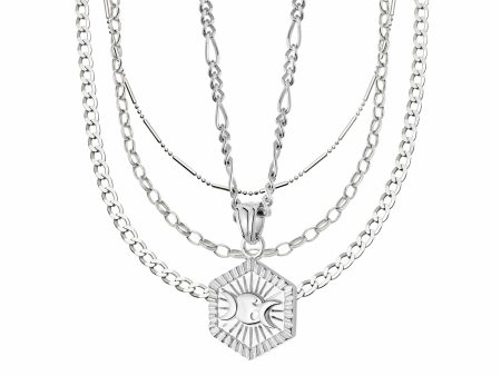 Silver Siren Ultimate Necklace Layering Set Discount