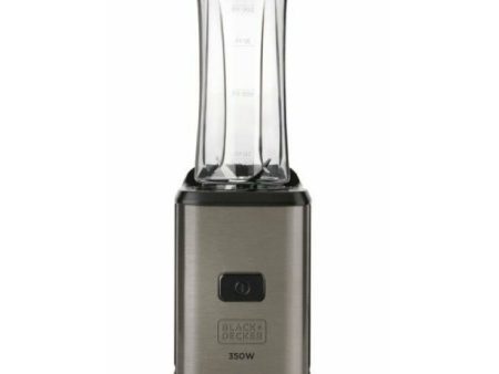 Cup Blender Black & Decker BXJBA350E Steel 350 W 600 ml Hot on Sale