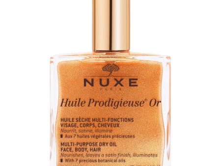 NUXE Huile Prodigieuse Or Golden Shimmer Multi-Purpose Dry Oil 100ml For Discount