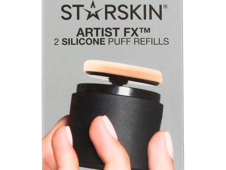 STARSKIN Artist FX™ Makeup Applicator Silicone Puff Refill Pack (Set of 2) Online