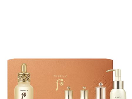 The History of Whoo Cheongidan Nutritive Essential Ampoule Concentrate Special Set Supply