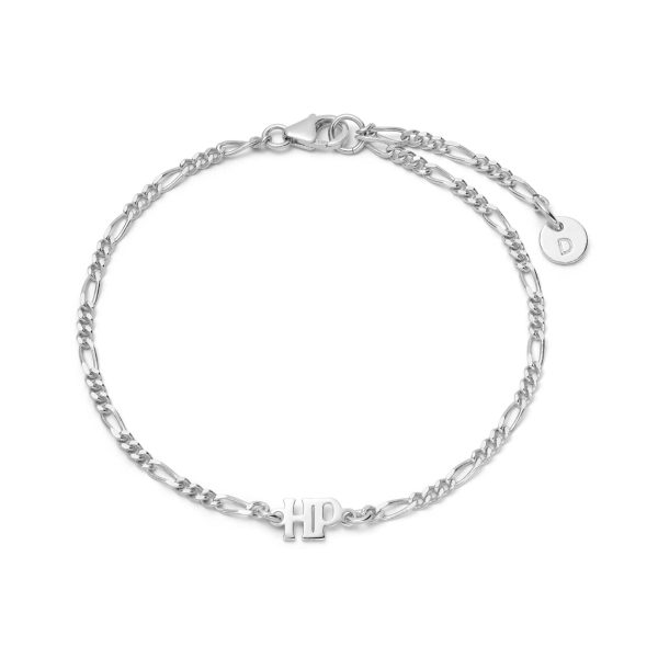 Personalised Initials Bracelet Sterling Silver For Cheap