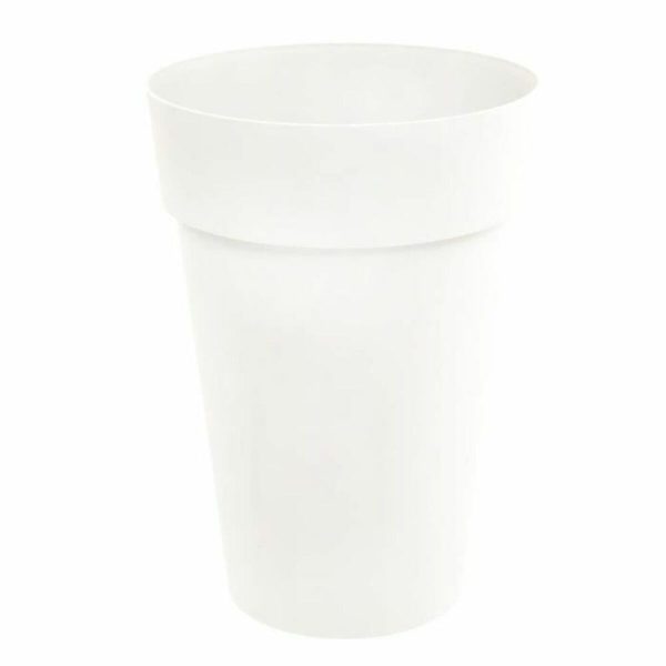 Plant pot EDA White polypropylene Ø 46 x 65 cm Online now