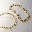 Chunky Bracelet Set 18ct Gold Plate For Discount