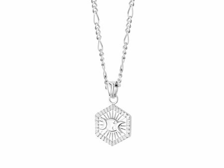 Estée Lalonde Goddess Hexagonal Necklace Sterling Silver Discount