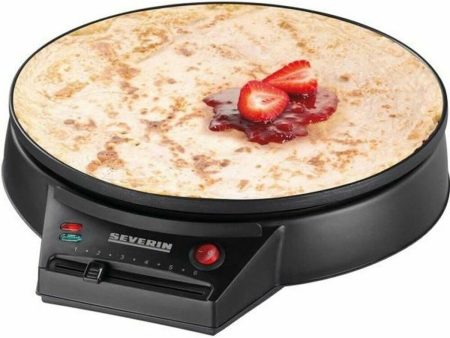 Crepe Maker Severin CM 2198 1000 W Ø 30 cm Black Supply