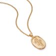 Forget Me Not Necklace Flower 18ct Gold Plate Hot on Sale