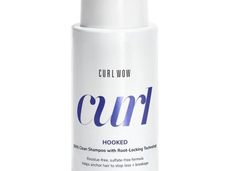 Color WOW Curl Wow HOOKED 100% Clean Shampoo with Root-Locking Technology 295ml Online now