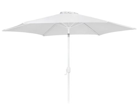 Sunshade Alba 350 cm Aluminium White Online