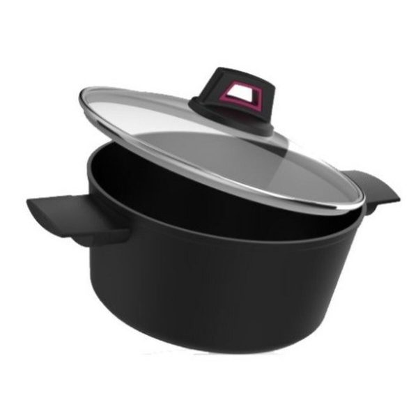 Casserole with Lid Taurus KCK4024 Black 4,5 L Online Hot Sale