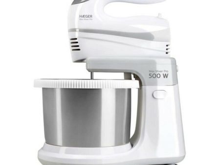 Mixer-Kneader with Bowl Haeger BL-5BW.009A MAX MIXER PRO 500 W 3 L Multicolour Hot on Sale