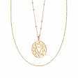 Solar Plexus Necklace Layering Set 18ct Gold Plate Online