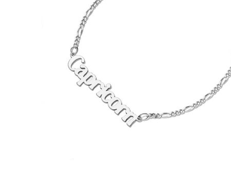 Capricorn Zodiac Necklace Sterling Silver Sale