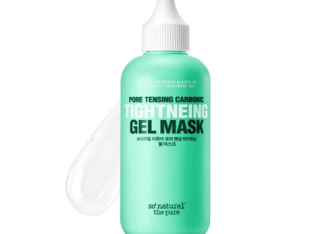 so natural Pore Tensing Carbonic Tightening Gel Mask For Sale