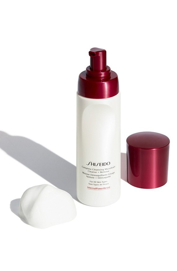 Shiseido Complete Cleansing Microfoam Cleanse + Remove For Discount