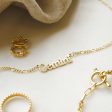 Gemini Zodiac Necklace 18ct Gold Plate on Sale