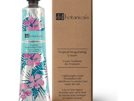 Dr Botanicals Tropical Invigorating Face & Hand Cream 50ml Vegan Discount